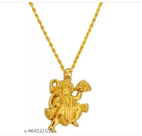 Hanuman jii Trendy locket with gold plating combo pack of 2