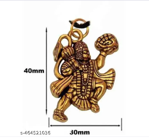 Hanuman jii Trendy locket with gold plating combo pack of 2