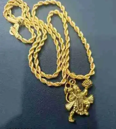 Hanuman jii Trendy locket with gold plating combo pack of 2
