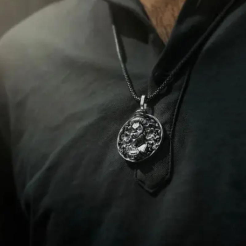 Hindu Lord Bajrangbali Hanuman Pendant and locket premium quality unisex