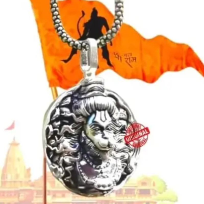 Hindu Lord Bajrangbali Hanuman Pendant and locket premium quality unisex