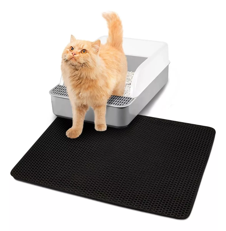 Tapete para arenero gato