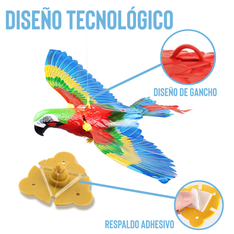 Aves voladores tecnológicas x2