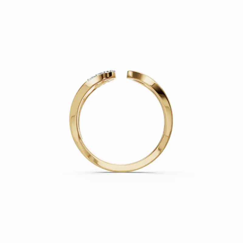 Infinity Loop Diamond Ring