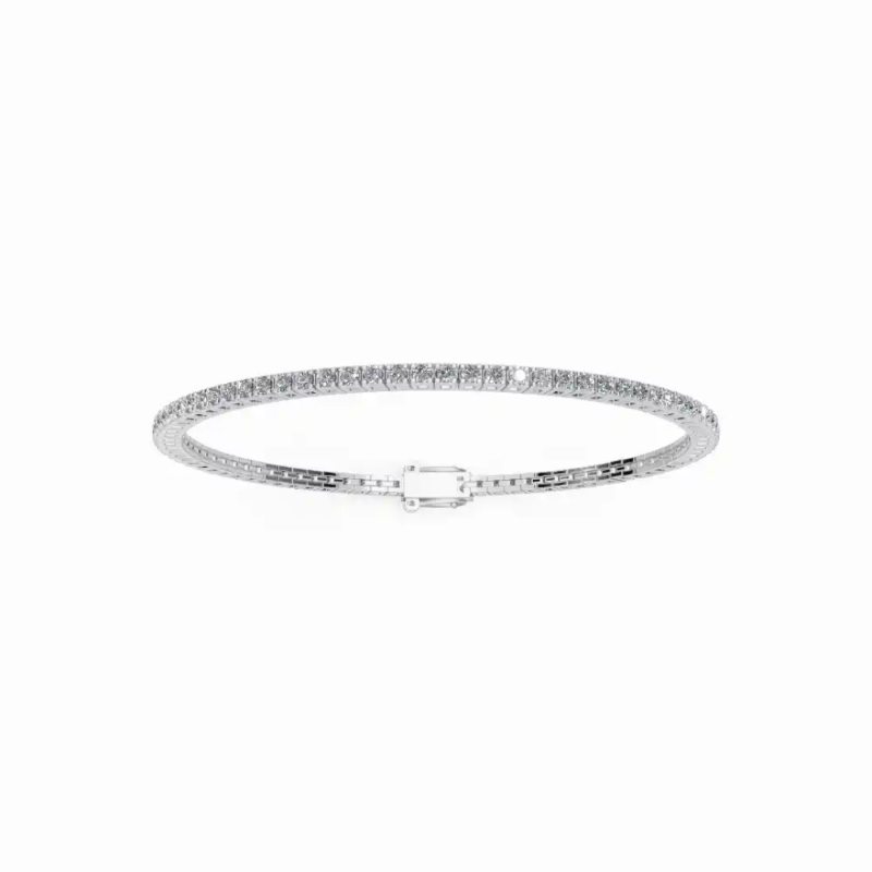 Tennis Bracelet 2- Rose Gold