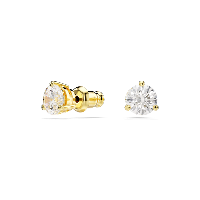 Stilla stud earrings - Round cut (4/1)
