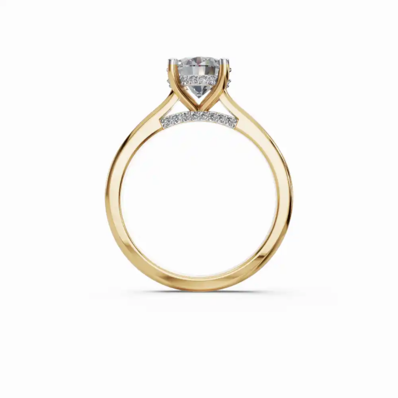 Classic Round Solitaire Diamond Ring