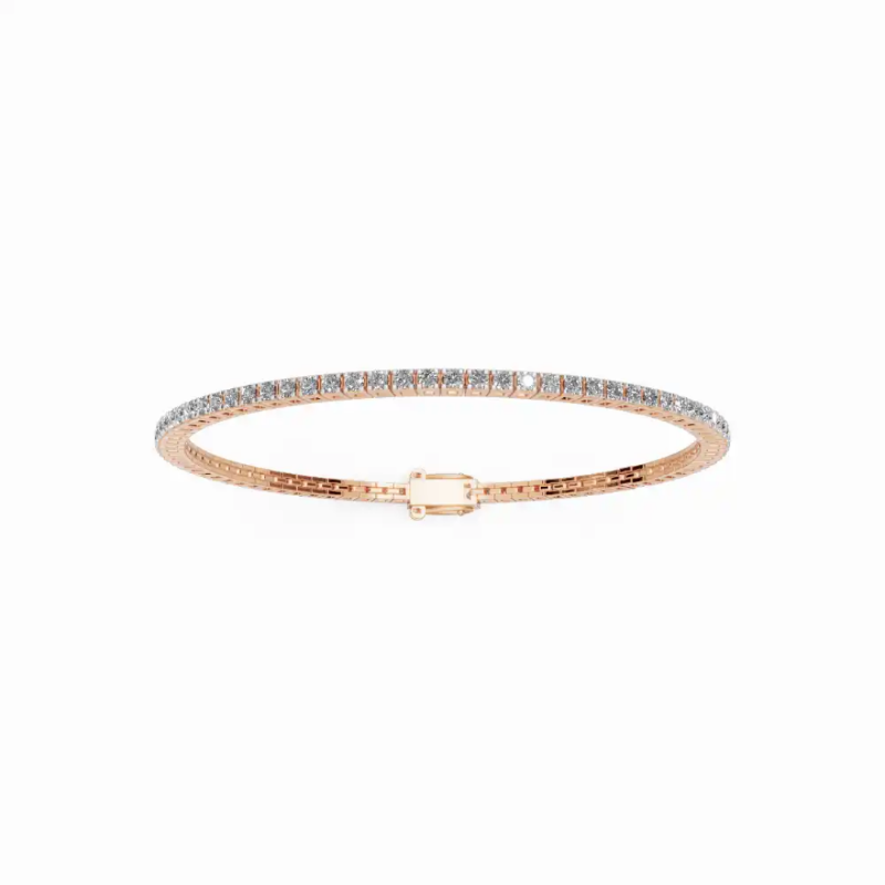 Tennis Bracelet 2- White Gold