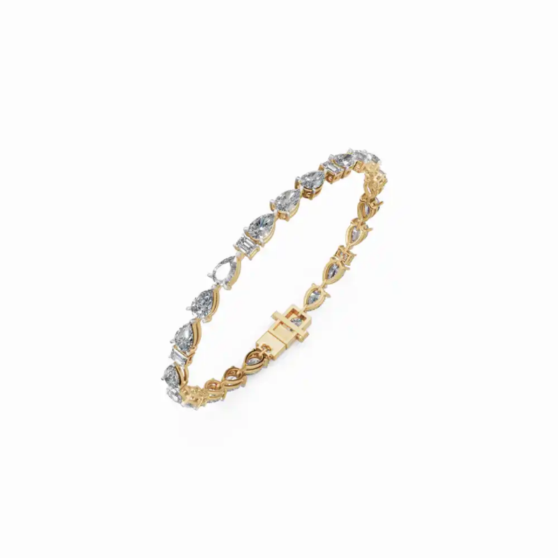 Sculpted Diamond Luxe Bracelet