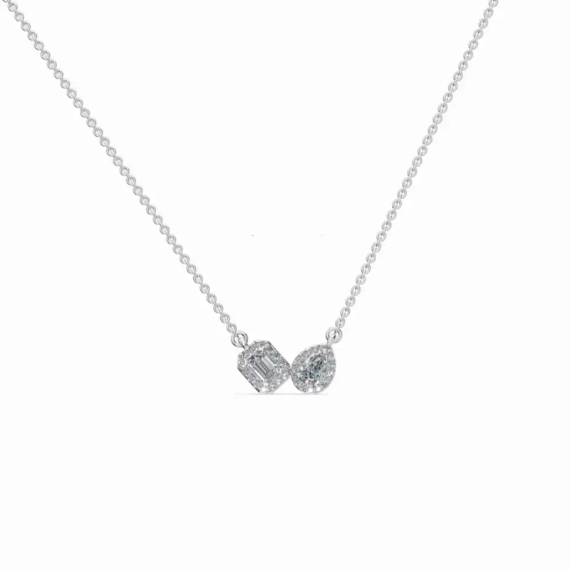 Eternal Duality Diamond Pendent