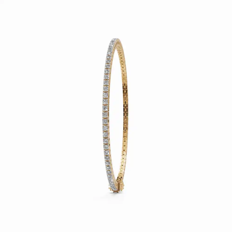 Tennis Bracelet 2- Yellow Gold