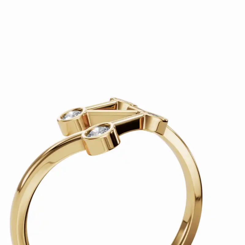 Stellar Link Diamond Ring