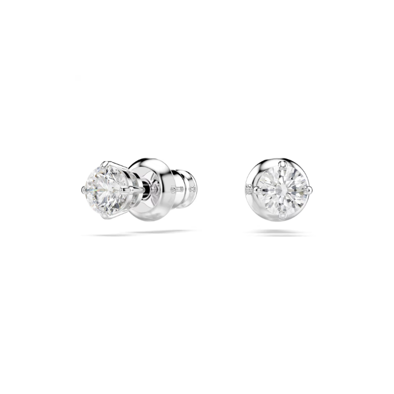 Stilla stud earrings - Round cut (3/1)