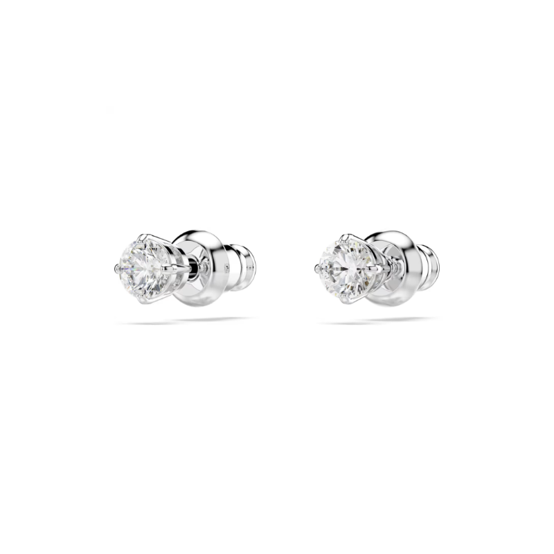 Stilla stud earrings - Round cut (3/1)