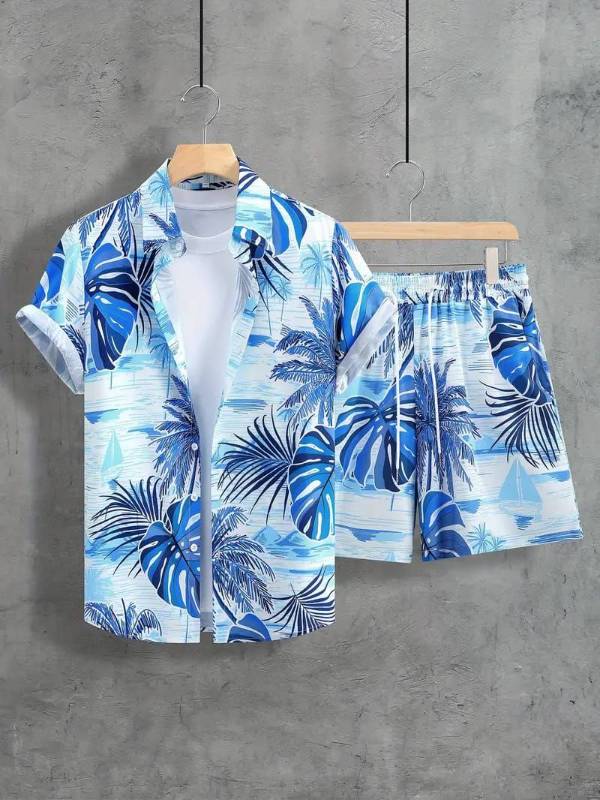 Special Summer Men's Digital Printed Beach & Night Wear