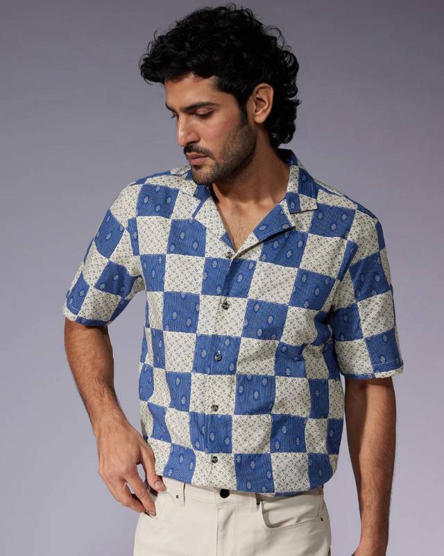 Premium Looking Men's Cotton Printed Stylish Designed Shirt