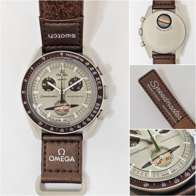 Omega x Swatch MoonSwatch - Mission to Saturn