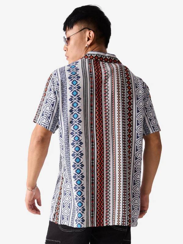 Premium Men's Cotton Printed Stylish Designed Shirt