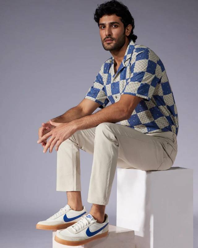 Premium Looking Men's Cotton Printed Stylish Designed Shirt