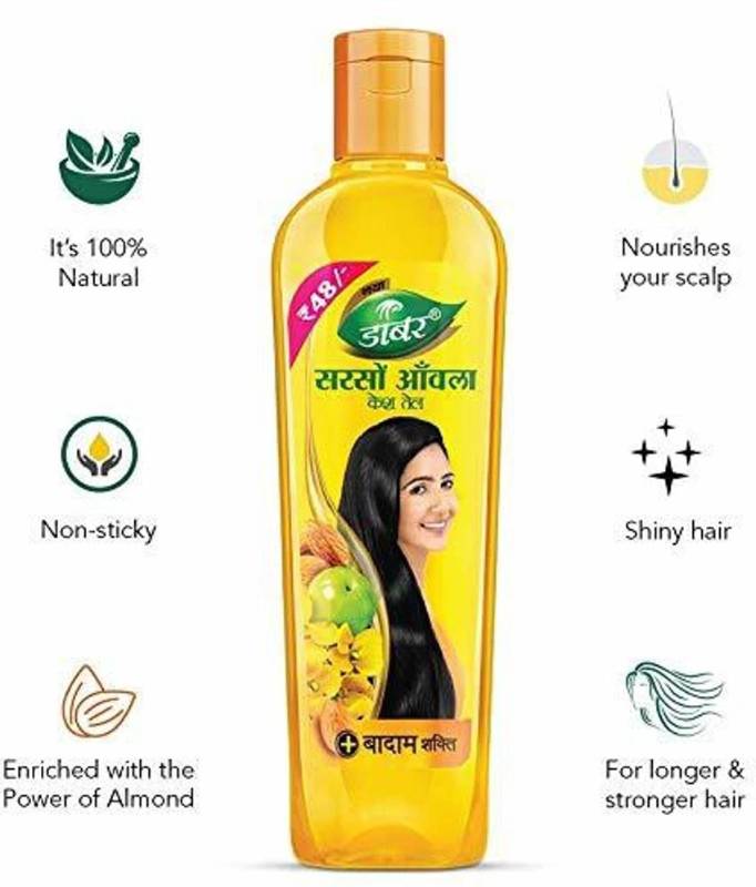 Dabur Sarson Amla Hair Oil 300 ML