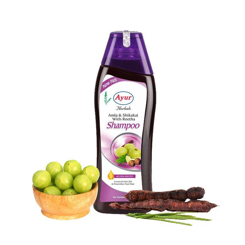 Ayur Amla & Shilkakai With Reetha Shampoo 1000ml