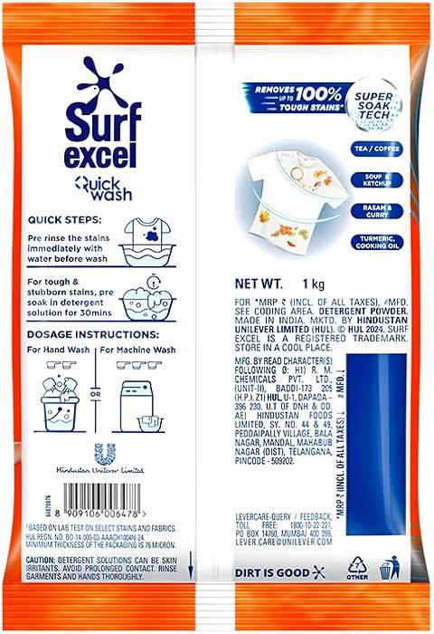 Surf Excel [QW1]