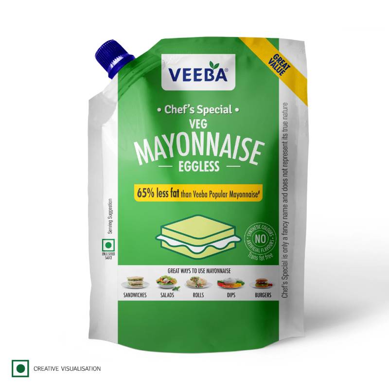 Veeba Eggless Mayonnaise 875g