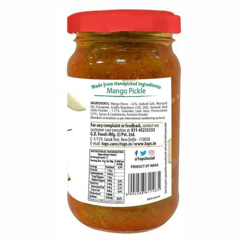 Tops Gold Mango Pickle 200g