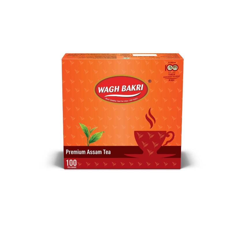 Wagh Bakri Premium Assam Tea Bags 100N