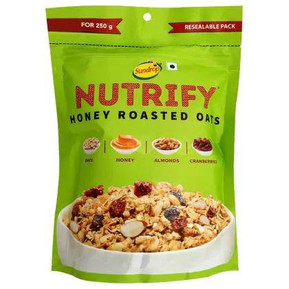 Sundrop Nutrify Honey Roasted Oats 40g
