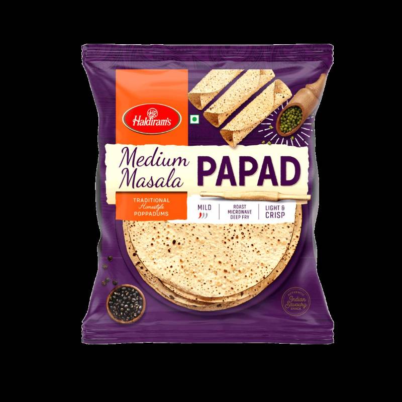 Haldiram Medium Masala Papad 200g