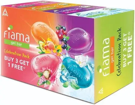 Fiama Gel Bar Soap B3G1 300g