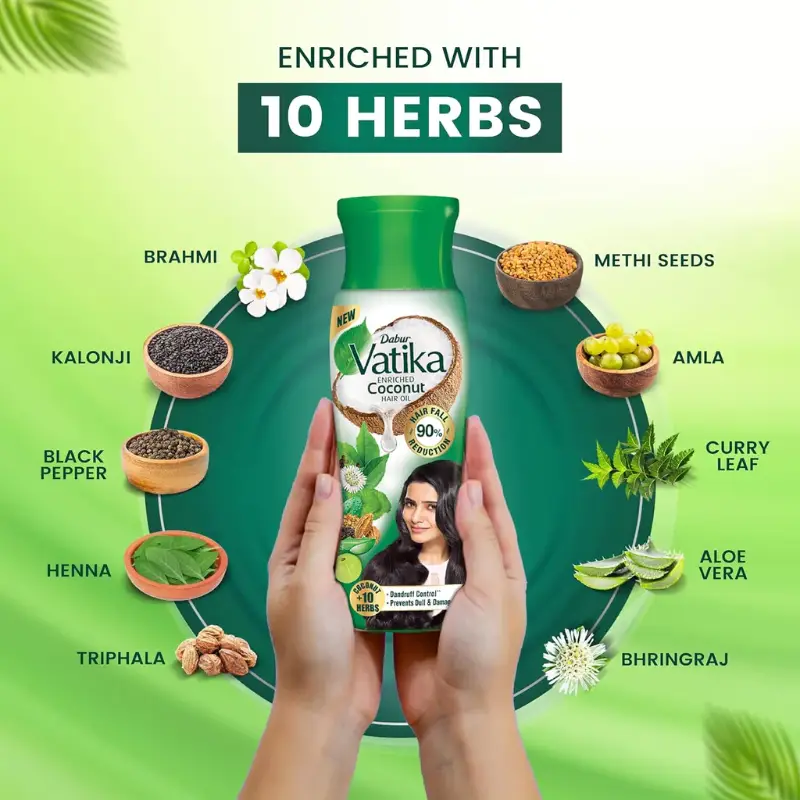 Dabur Vatika Coconut Hair Oil 90ml