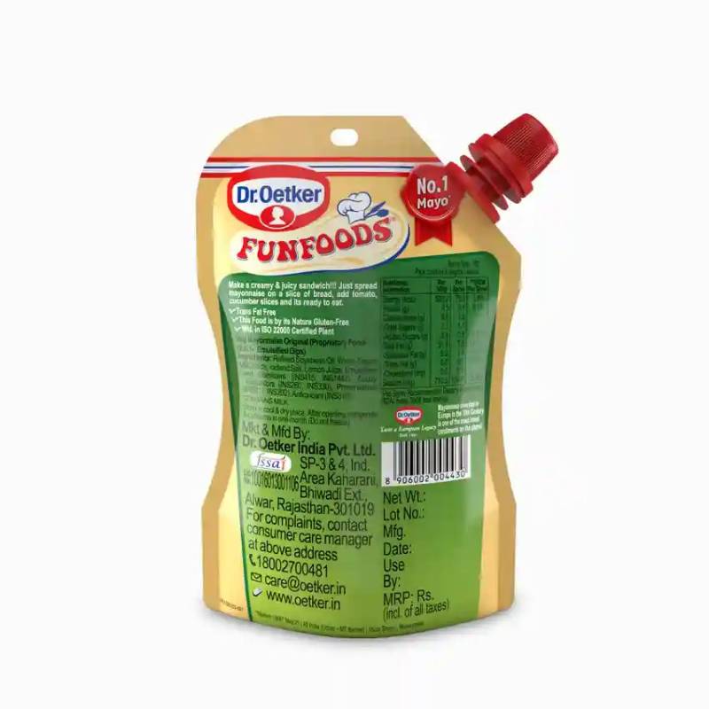 Dr Oetker Veg Mayonnaise Original 100g