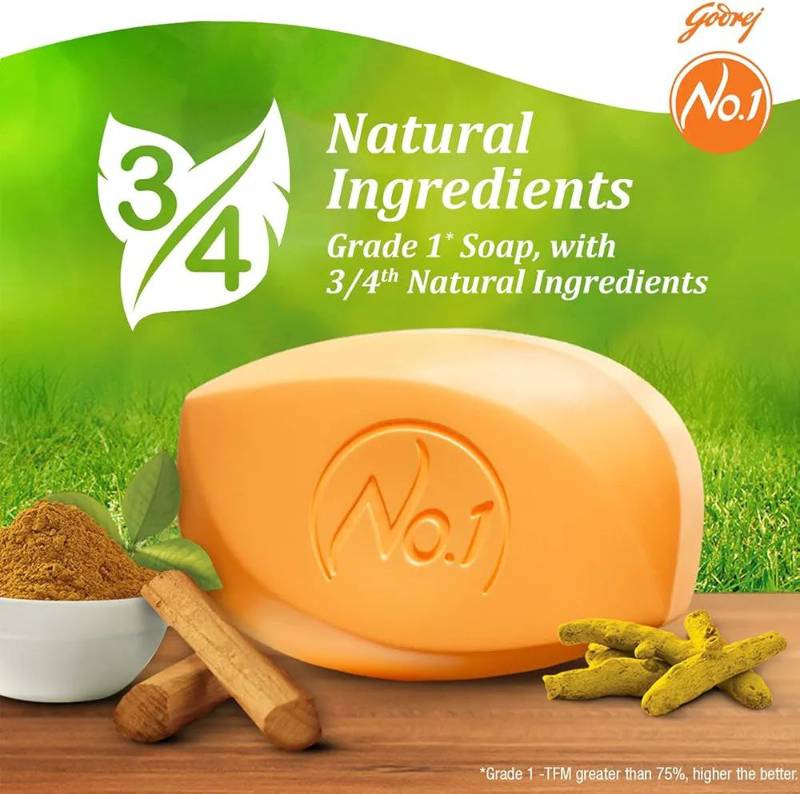 Godrej No 1 Sandal Turmeric Bath Shop B4G1