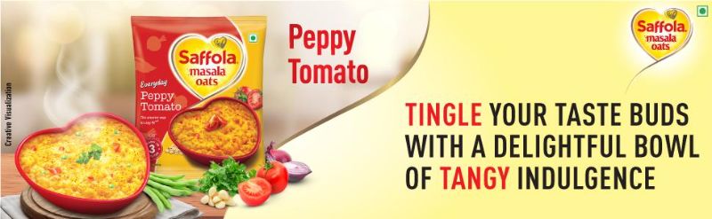 Saffola Masala Oats Peppy Tomato 38g