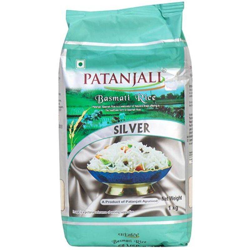 Patanjali Basmati Rice Silver 1 kg
