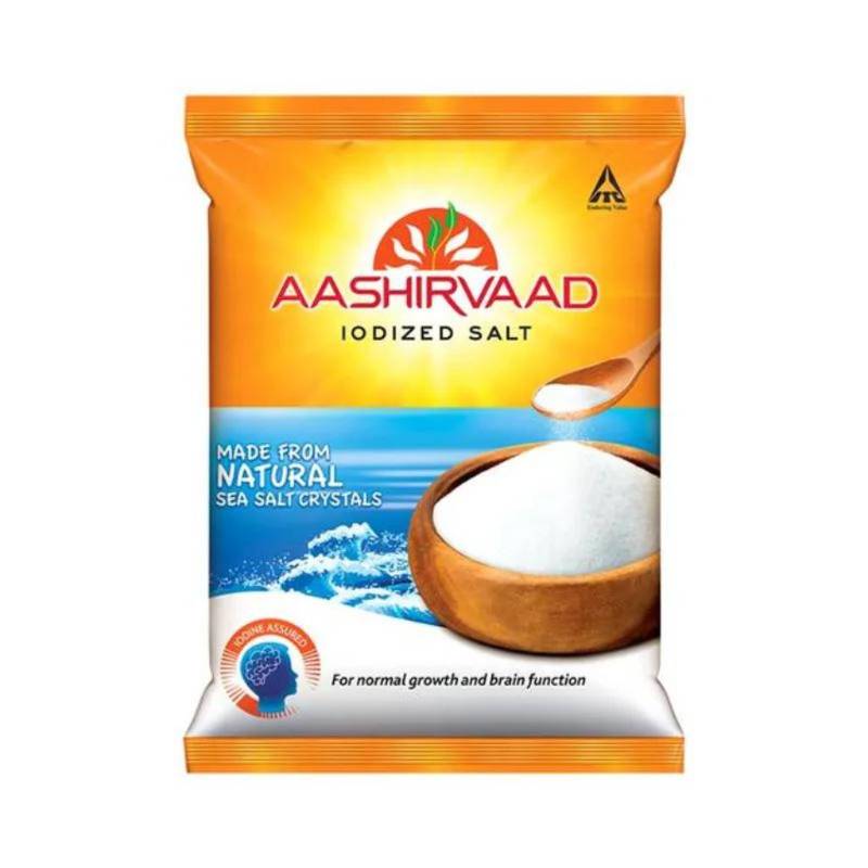 Aashirvaad Iodized Salt 1kg