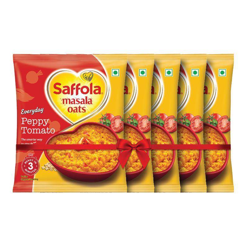 Saffola MAsala Oats Peppy Tomato 500g