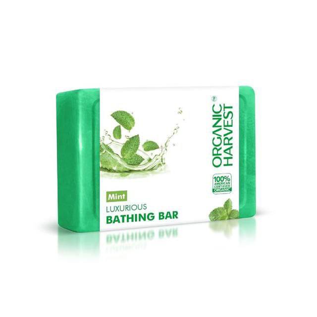 Organic Harvest Mint Soap 125g 4N