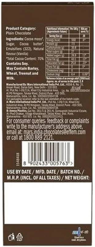 Galaxy Fusion Dark Chocolate 27.5g