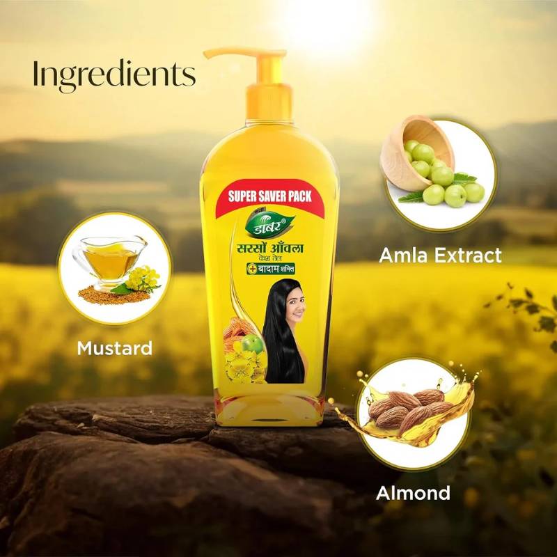 Dabur Sarson Amla Hair Oil 300 ML