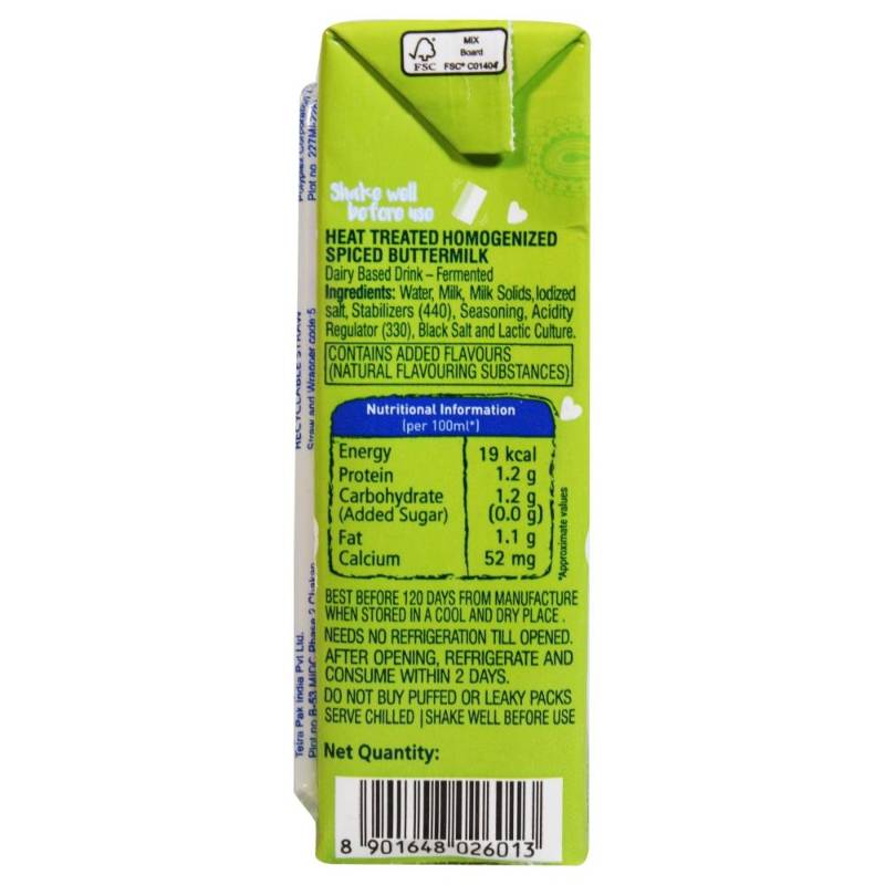 Mother Dairy Masala Chach 200ml