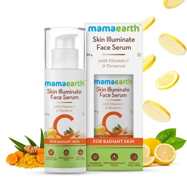 Mama Earth Vitamin C & TurmericFace Serum 30g