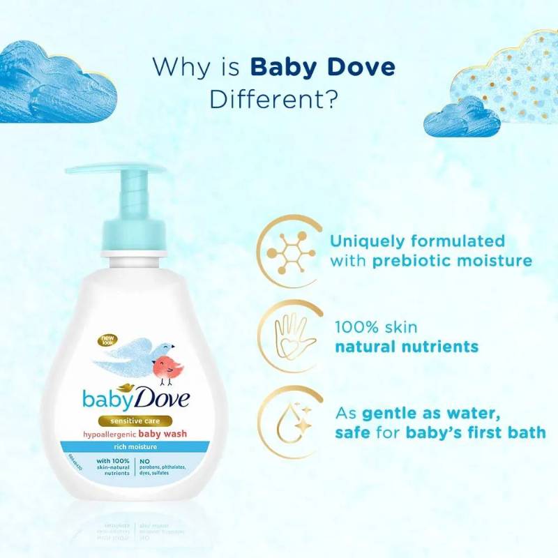 Dove Baby Wash 200ml