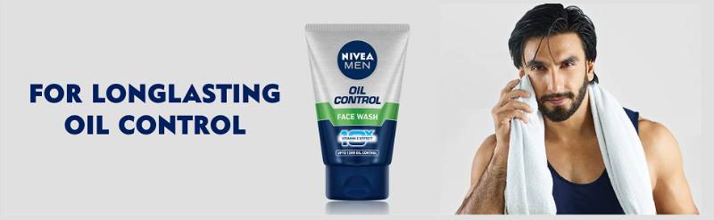 Nivea Men Oil Control Face Wash 50G