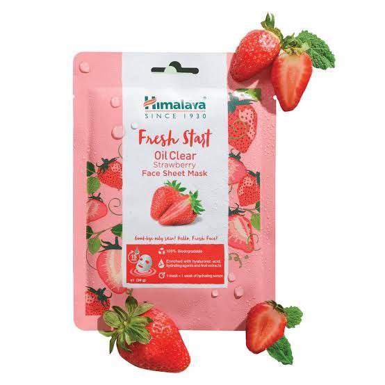 Himalaya Oil Clear Strawberry Face Sheet Mask