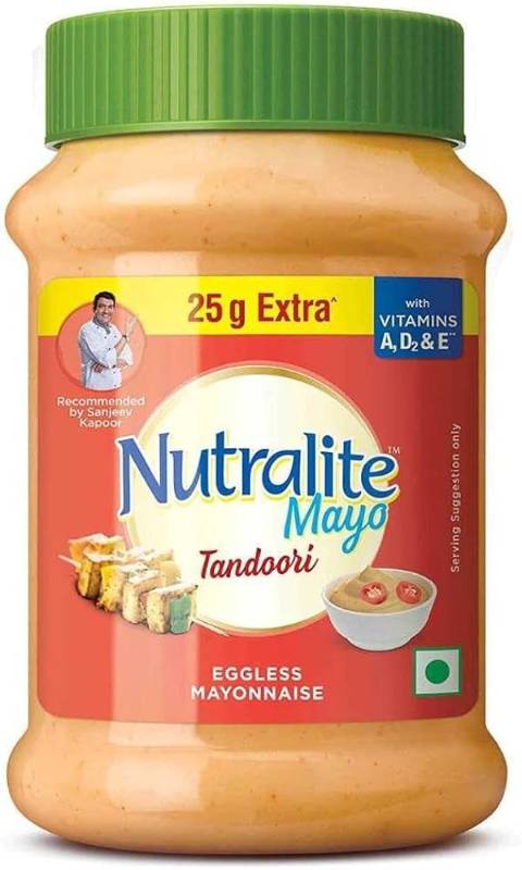 Nutralite Mayo Tandoori Eggless Mayonnaise 190g