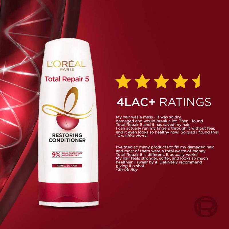 Loreal Total Repair 5 Restoring Conditioner 5.5 ML