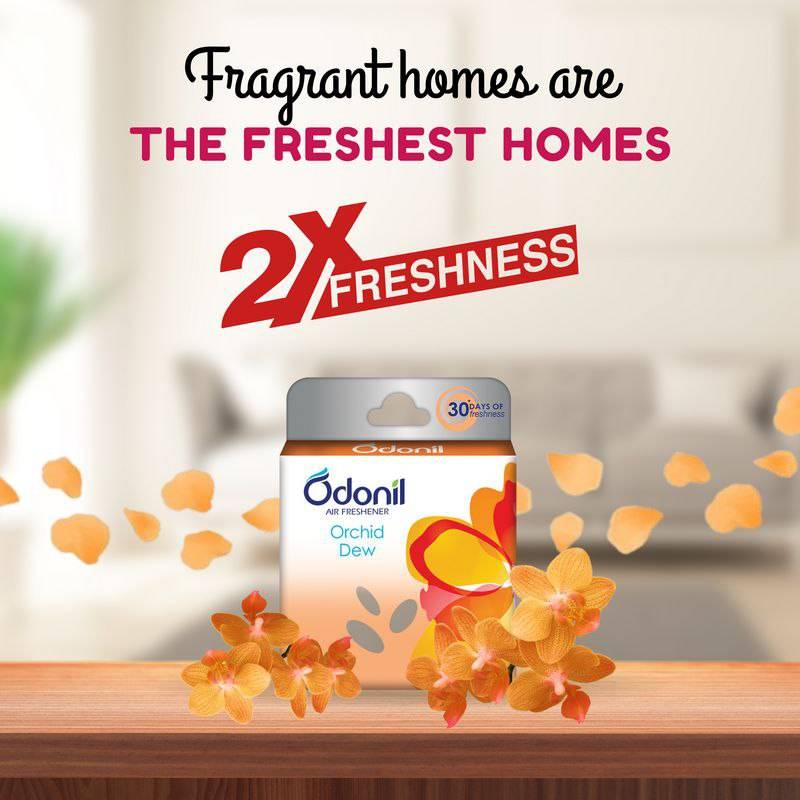 Dabur Odonil Orchid Dew Air Freshener 50G